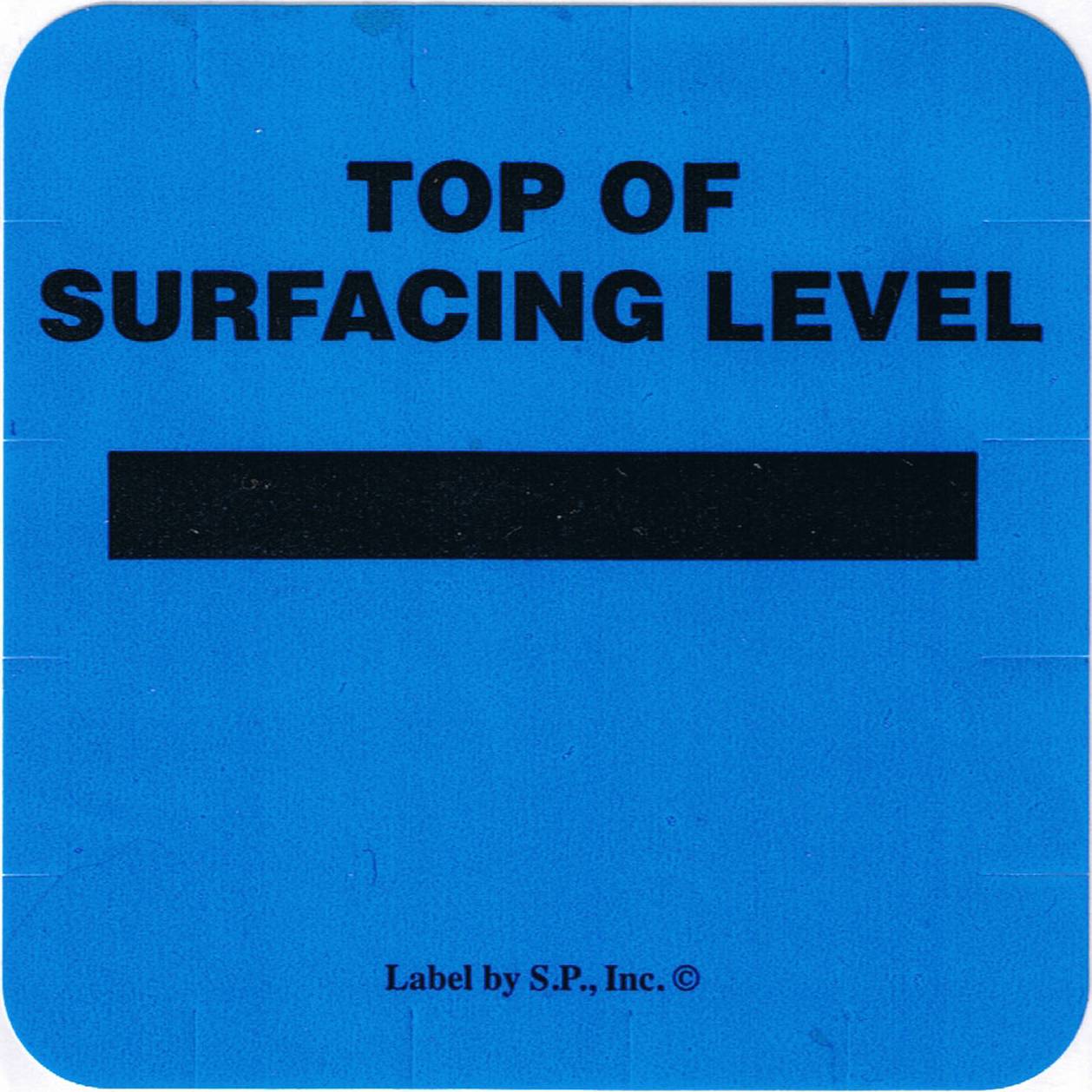 Surfacing Level Marker Label